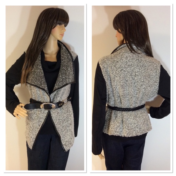 Sunny Leigh Sweaters - GORGEOUS OPEN FRONT CARDIGAN BY SUNNY LEIGH
